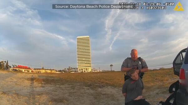Daytona Beach officer accused of choking man and mocking him during arrest