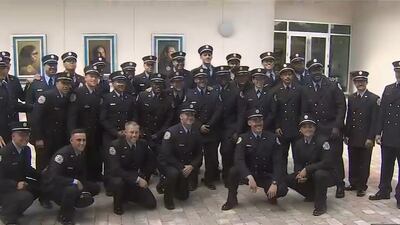 Orange County Fire Rescue celebrates induction of its 100th class of firefighters