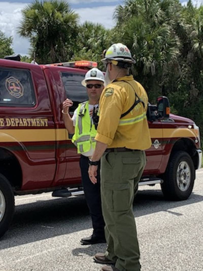 15-acre wildfire affects traffic in Seminole County