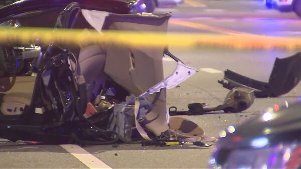 Photos: Serious crash shuts down major roadway near downtown Orlando