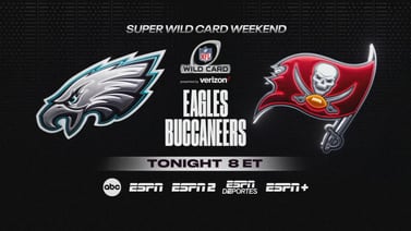 Monday Night Football: The Bucs host the Eagles as Super Wild Card Weekend continues on Channel 9