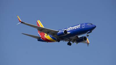 Southwest flight attendant breaks back during hard landing in California