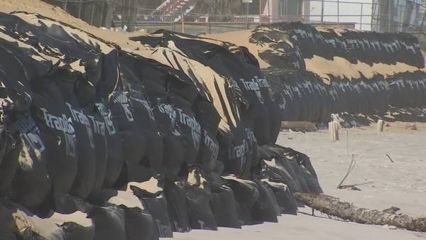 Volusia County to use sandbag system to help prevent more beach erosion, damage