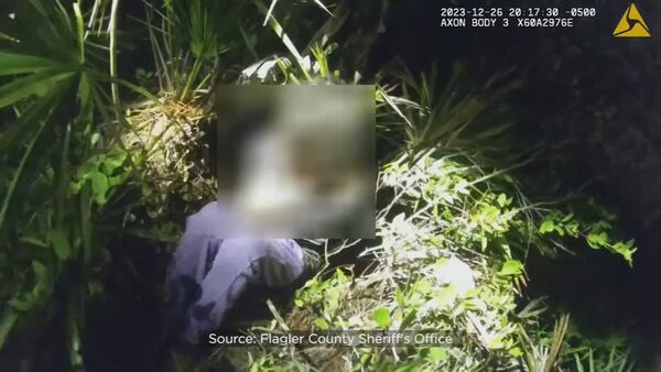 Video: ‘I’m so cold’: Flagler County deputies find woman yelling for help in woods