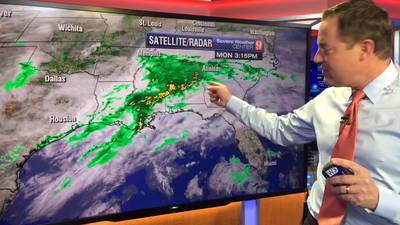 Next low pressure system brings severe thunderstorms to Gulf States on Tuesday