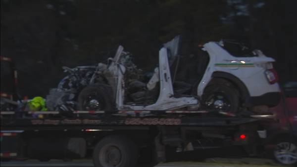 FHP: 3 killed, 1 critical after crash involving stolen Marion County patrol car, pickup truck