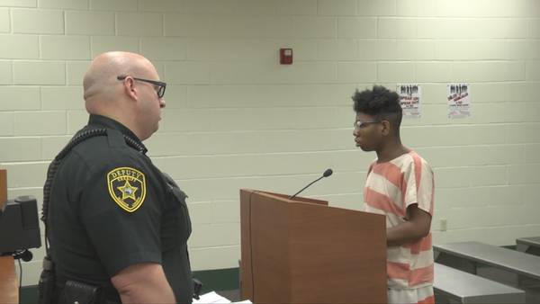 Marion County student has first day in court on 21 criminal charges
