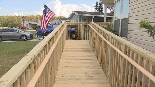 Photos: Volunteers build mobility ramps to help local heroes on Veterans Day