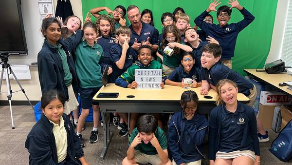 Photos: Channel 9 team celebrates National Teach-In Week in Central Florida