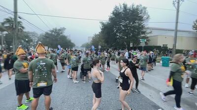 Photos: Runners gather for ‘Turkey Trot’ in Orlando to help feed local seniors