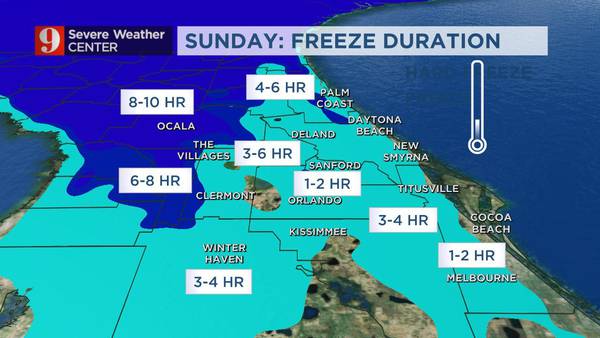 Video: Weather Alert Day: How soon we’ll see our 1st freeze in 4 years