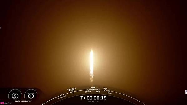 WATCH: SpaceX launches Falcon 9 from Cape Canaveral
