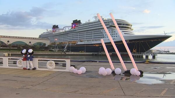 Video: Disney’s newest cruise ship, the Disney Wish, arrives at Port Canaveral