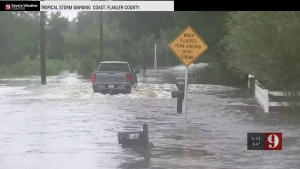 WATCH: Hurricane Ian's rains cause Shingle Creek's waters to spill over