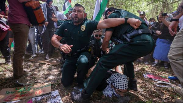 Several arrested during pro-Palestinian protests at University of Florida