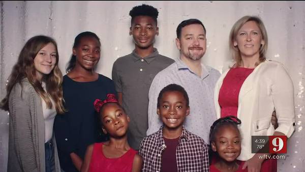 One couple changed the lives of five foster children forever