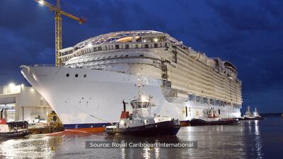 See: Royal Caribbean’s Utopia of the Seas hits water for the first time