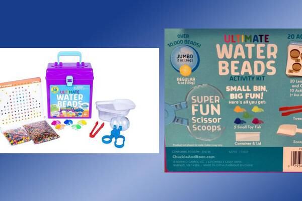 Recall alert: 52K Chuckle & Roar water beads kits sold at Target recalled