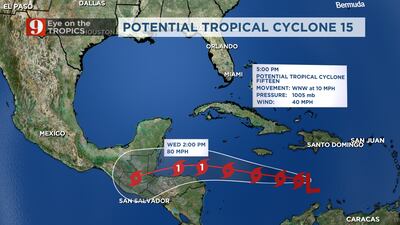 Eye on the Tropics: Low pressure system in Caribbean could become tropical storm Sunday night