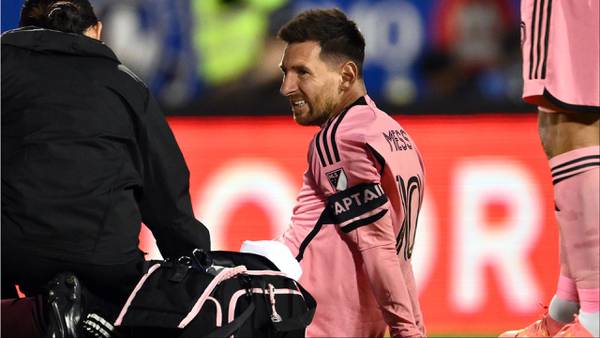 Lionel Messi officially ruled out for Wednesday’s match in Orlando with knee injury