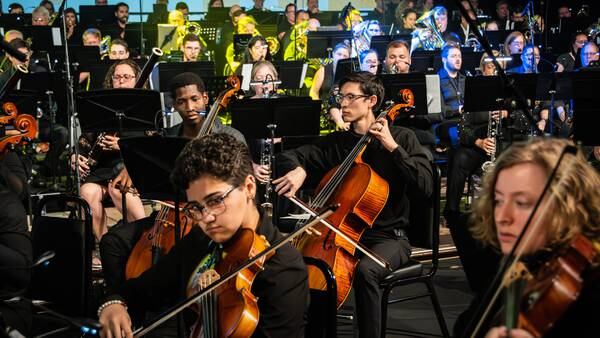 Central Florida’s largest symphony orchestra holds a concert in Longwood