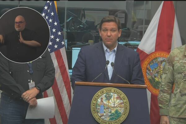 WATCH LIVE: Gov. DeSantis gives update from Fort Myers on Hurricane Ian recovery