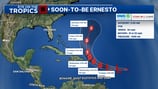 Tropical disturbance in Atlantic could form as it moves into Caribbean