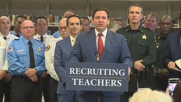 VIDEO: Governor Ron DeSantis announces new plan to recruit more teachers