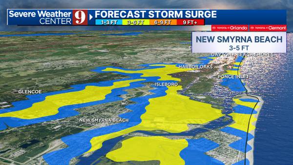 Photos: Hurricane Milton: A look at possible storm surge on Florida's East Coast