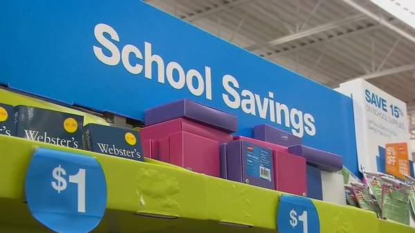 TODAY: Florida's back-to-school sales tax holiday begins