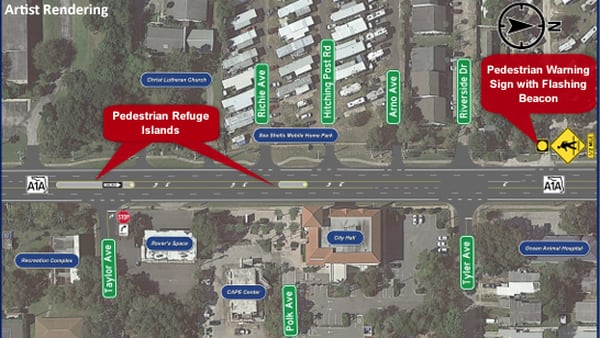 FDOT schedules public meeting to discuss safety improvements on S.R. A1A in Cape Canaveral