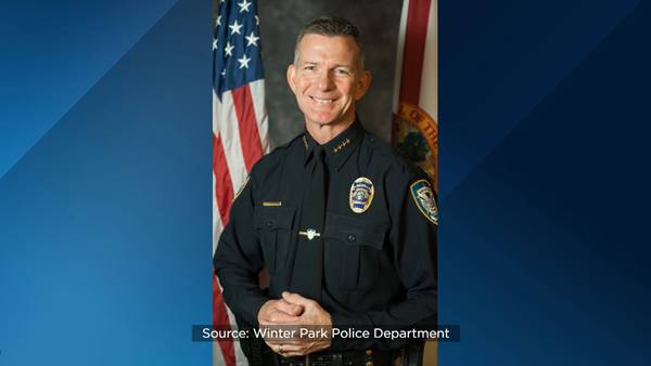 Winter Park police chief faces judge after being arrested on domestic violence charges