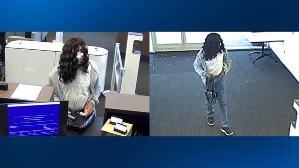 Edgewater police ask for help identifying armed bank robbery suspect wearing wig