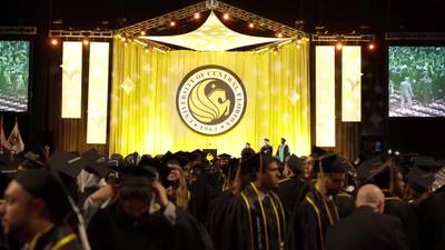 GOAA leadership speaks at UCF commencement ceremony 
