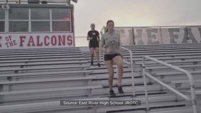 Video: 2 East River High students accepted to West Point