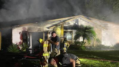 Photos: Elderly woman, dog die in early morning fire, Seminole County firefighters say