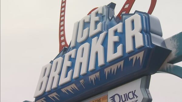 SeaWorld Orlando offers sneak peek of new Ice Breaker rollercoaster