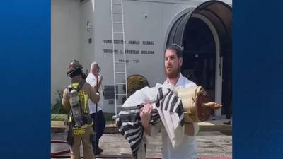 ‘Miracle:’ Holocaust Torah rescued from Central Florida synagogue fire, arson not suspected