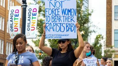 Photos: Upwards of 1,000 march for abortion rights in Orlando, shut down main street