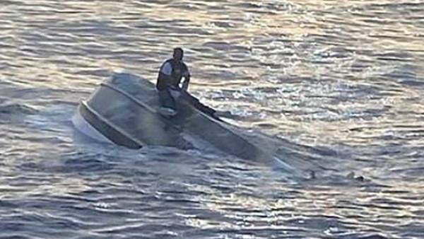 Coast Guard searches for survivors of capsized boat off Florida