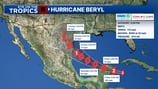 Hurricane Beryl remains Cat. 2 storm as it approaches Yucatan Peninsula