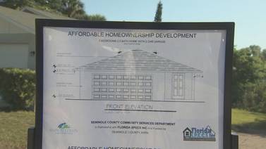 Crews break ground on homes for low-income families in Seminole County
