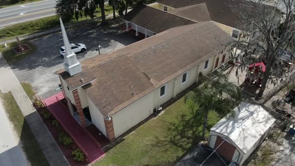 Century-old Groveland church receives partial donation for needed roof repair