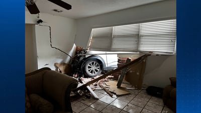 Photos: SUV slams into Kissimmee home, causes major damage