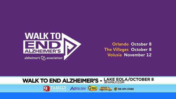 The Walk to End Alzheimer’s is October 8th!