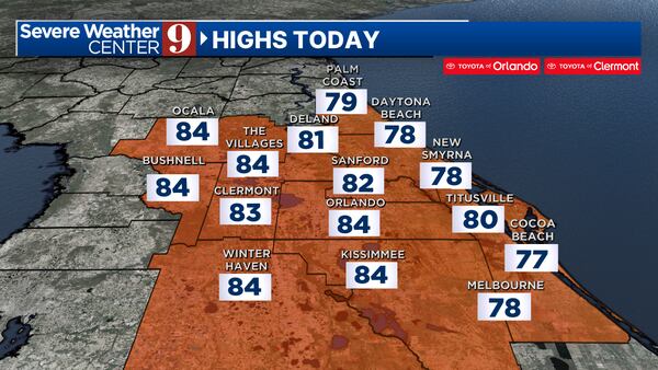 Lots of sun will warm up your Tuesday