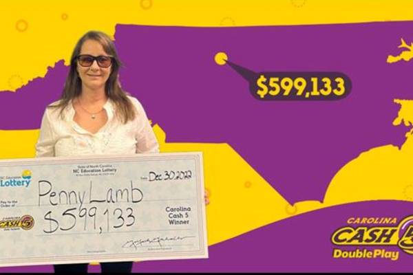 Profitable walk: North Carolina woman walking dog wins $599,133 jackpot 