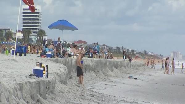 Flagler County beach renourishment project completed early, in time for Labor Day weekend