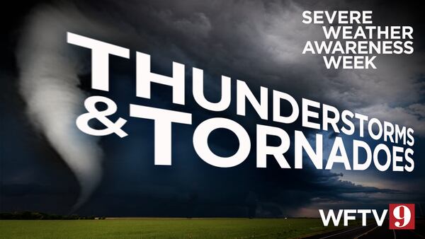 Severe Weather Awareness Week: 9 things to know about tornadoes in Florida