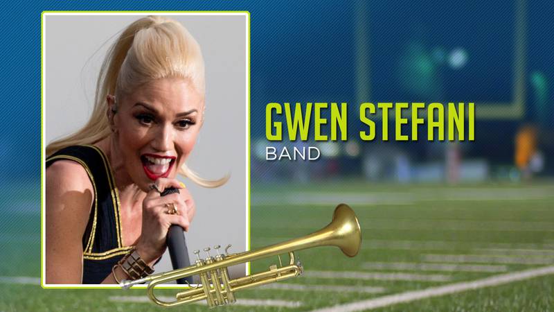 Celebrities In Band: Gwen Stefani
